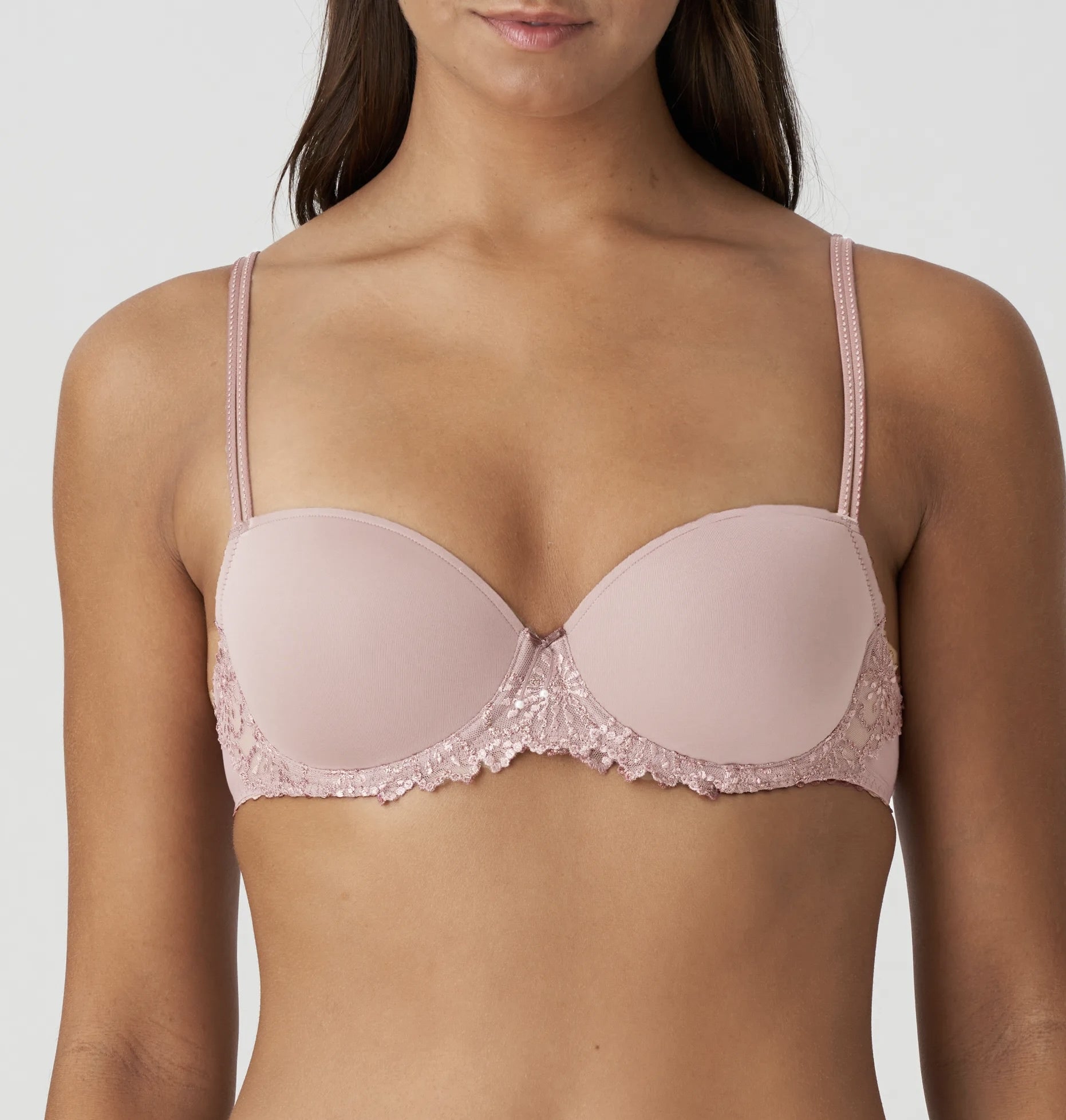 JANE SOFT BRA in ORANGE MESH