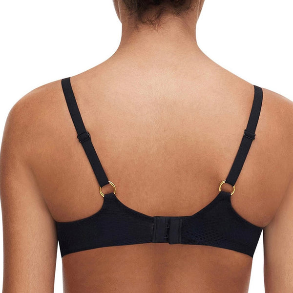 Fleurs Plunging UW Bra - Black