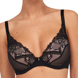 Orangerie Dream Plunge T-shirt Bra - Black