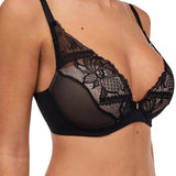 Orangerie Dream Plunge T-shirt Bra - Black