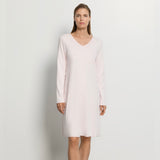 Cotton Silk Nightdress - Honeydew