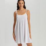 Juliet Spaghetti Nightdress 90cm - White