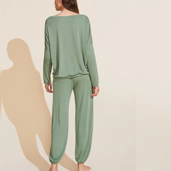 Gisele Slouchy Set - Mineral Green