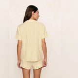 Nautico Shorty PJ Set - Sunbeam/Ivory Stripe