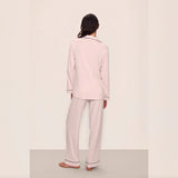 Gisele Long PJ Set - Sorbet Pink/Black