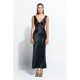 Gigi Long Slip - Black