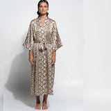 Silk Robe - Python Print