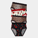 High Rise Knicker Four Pack - Rixo Essentials