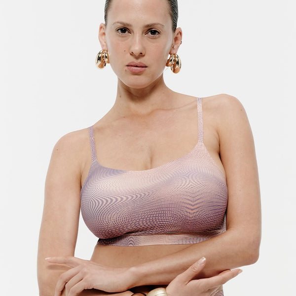 Soft Stretch Scoop Padded Bralette - Various Colours
