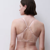 Glaze Plunge T-shirt Bra - Dusky Pink