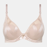 Glaze Plunge T-shirt Bra - Dusky Pink