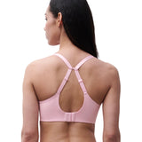 Norah Chic Plunging T-shirt Bra - Candy Pink