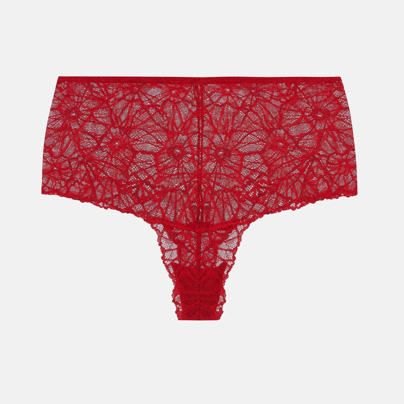 Constance Graphic Lace High Waist Brief