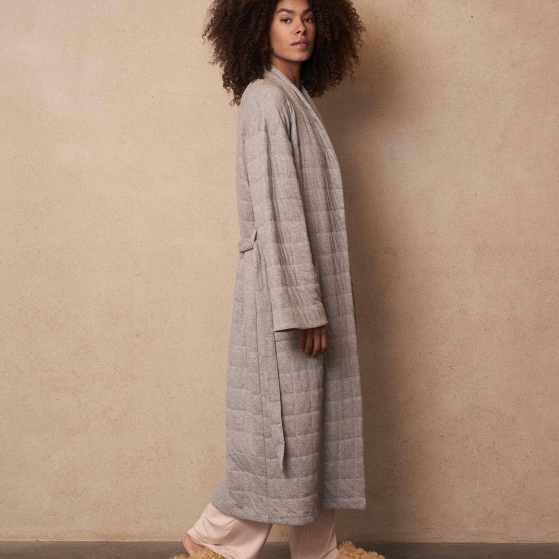 Falize Robe - Grey Chine