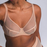 NuFit 3P Underwire Bra - Natural