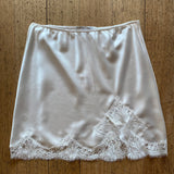 Half Slip with Lace Trim - Ivory