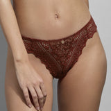 Cassiopee Thong - Cuivre Dore