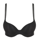 Louie Padded Push Up Bra - Black
