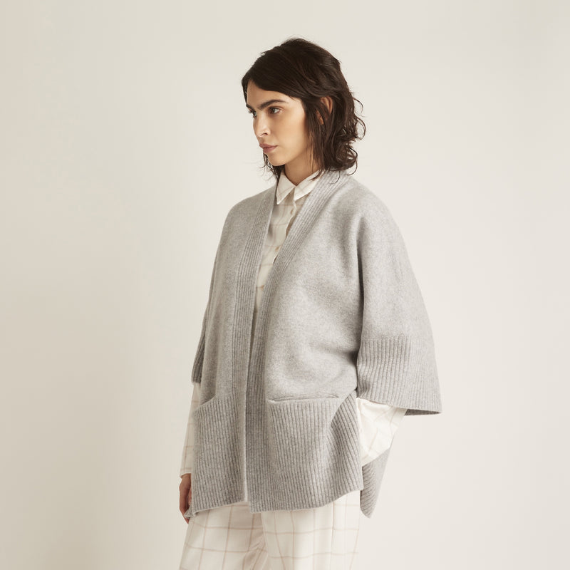 Jayda Cardigan - Soft Grey