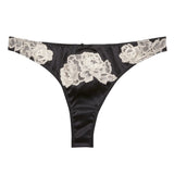 Juliet Silk and Lace Thong