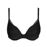 Milao Heartshape Padded Bra - Black