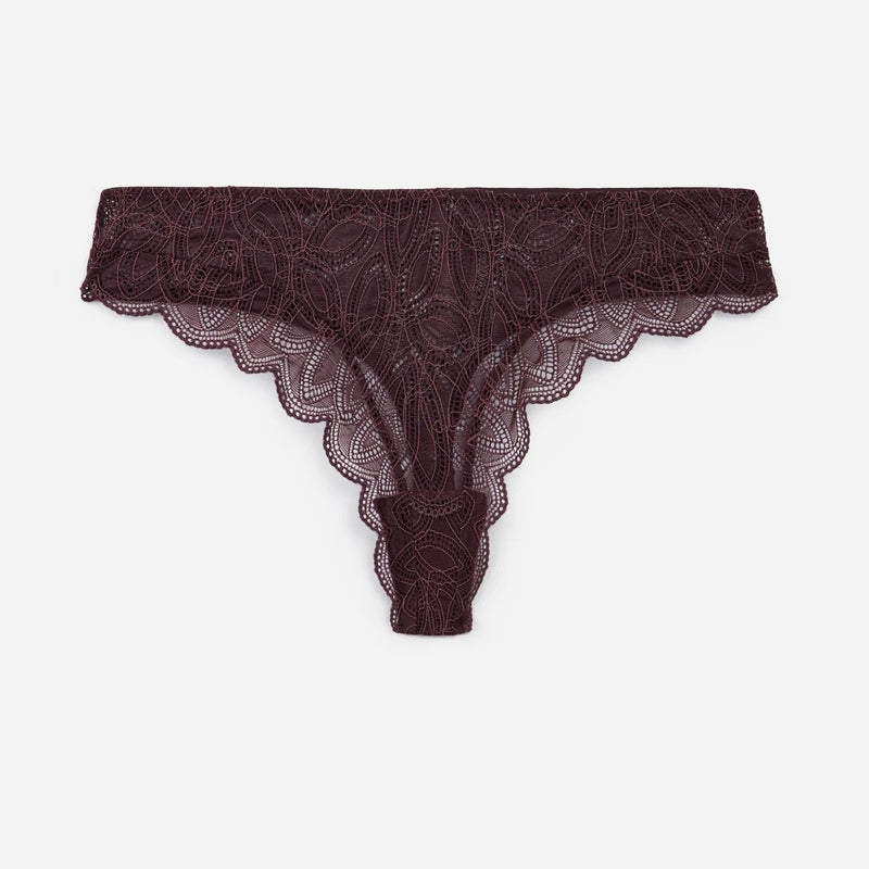 Dahlia Thong - Cherry Lacquer