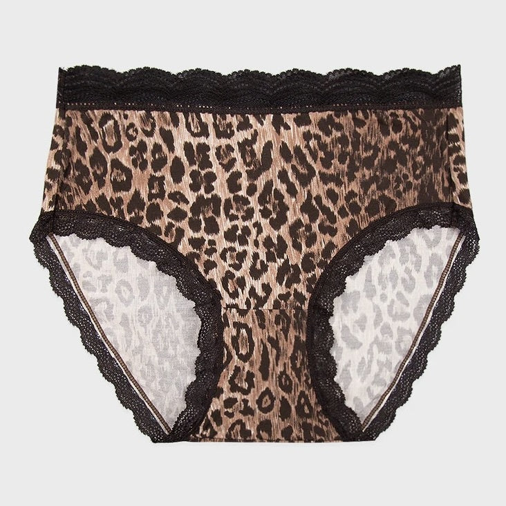 The High Rise Knicker - Rixo Classic Leopard