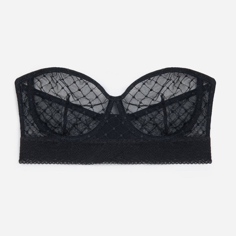 Cosmo UW Strapless Bra - Black