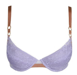 Lovelace Push Up Bra - Lavender