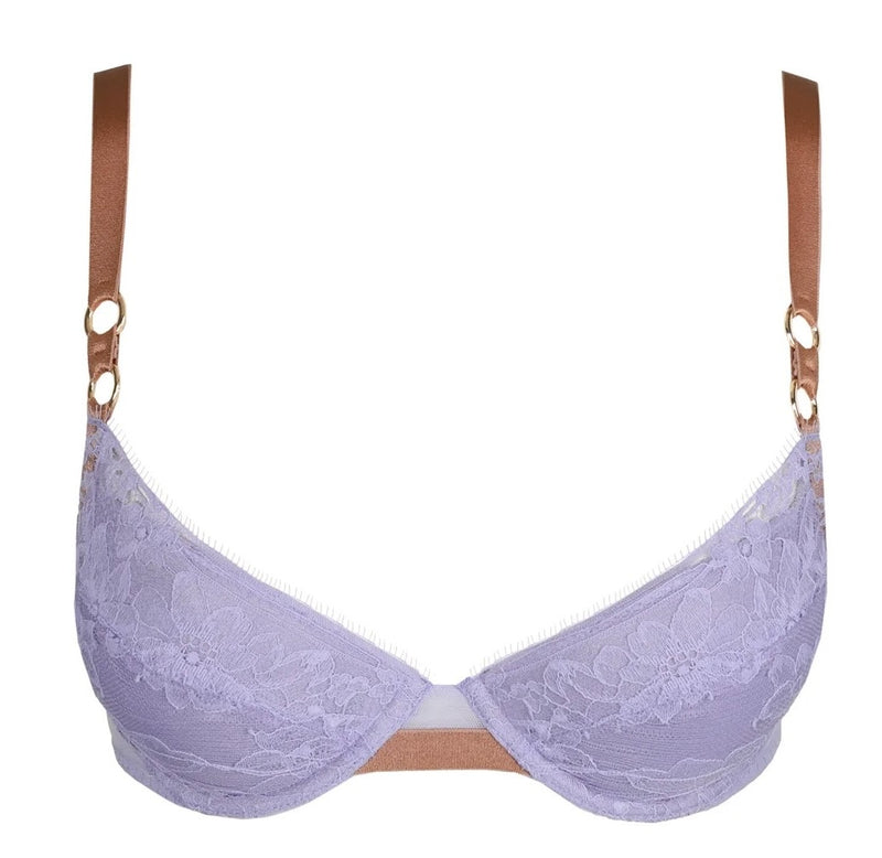 Lovelace Push Up Bra - Lavender