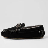 Sandrine Sheepskin Slipper - Black