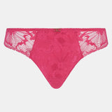 Muse Lace Tanga - Lipstick Pink