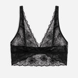 Zinnia Soft Plunge Bra - Black