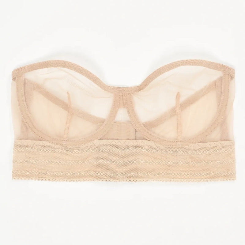 Bare UW Strapless Bra - Powder