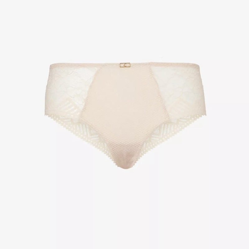 Origins Lace Hipster Brief - Golden Beige