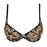 Shay Padded Pushup Bra - Black