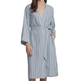 Nautico Robe - Slate Stripe