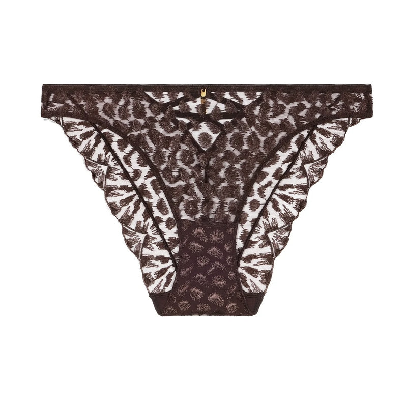 Crazy in Love Italian Brief - Satin Brown
