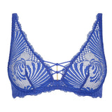 Rhythm of Desire Triangle Bra - Cyclades Blue