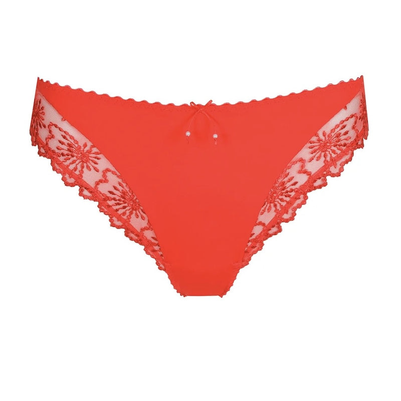 Jane Italian Brief - True Red