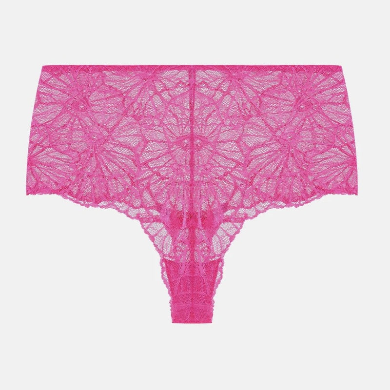 Flora Graphic Lace High Waist Knicker