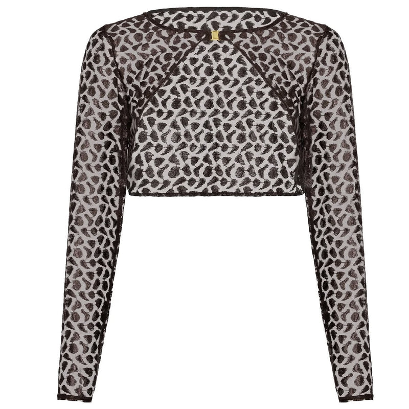 Crazy in Love Bolero - Satin Brown