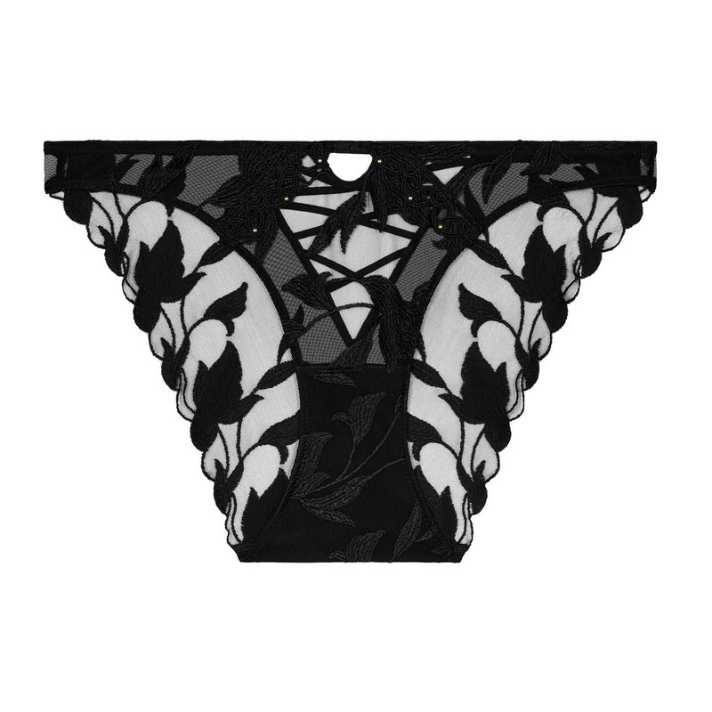 Night at Paradise Italian Brief - Obsidian