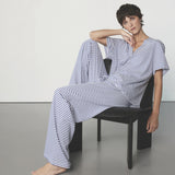 Fenna PJ Set - Cobalt Stripe