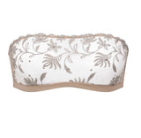 Shay Strapless Bandeau Bra - Silver