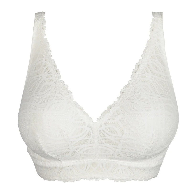 Salerno Curvy Bralette - Natural