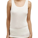 Silk Jersey Tank - Ivory