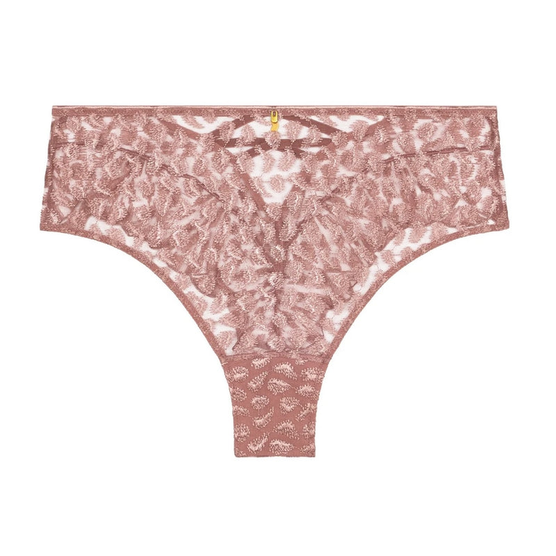 Crazy in Love High Waist Brief - Warm Pink