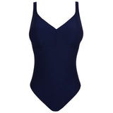 Aswan Plunge Swimsuit - Water Blue