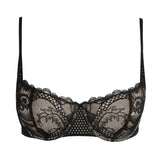 Lisa UW Balcony Bra - Black